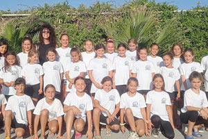 Τα κορίτσια του Ωρίωνα που συμμετείχαν στην ημερίδα των Χανίων