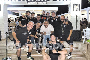 Πανηγύρισαν την άνοδο και εκτός γηπέδου οι παίκτες του ΑΟΤ