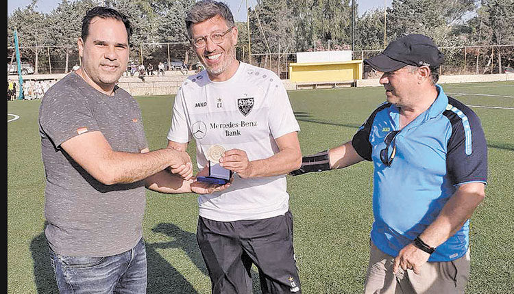   Η βράβευση του Κλάους Φογκ