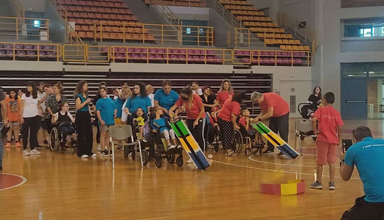   Σε διάφορα παιχνίδια συμμετείχαν οι μαθητές