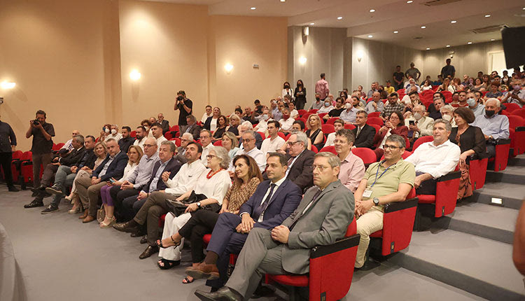 Στην εκδήλωση παρευρέθηκε πλήθος κόσμου