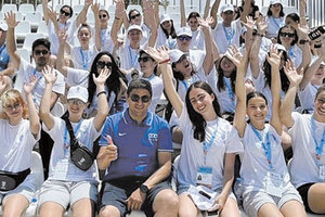 Λαμπερά εγκαίνια στο παλάτι αθλητισμού