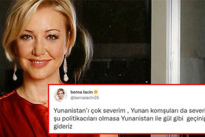 ν Ελλάδα... …Και δεν είναι ο μόνος! Στο στόχαστρο φιλοκυβερνητικών ΜΜΕ και οπαδών του Τούρκου προέδρου Ταγίπ Ερντογάν, βρέθηκε και η δημοφιλής ηθοποιός Μπέρνα Λασίν