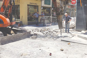 Καρτερού και 1821 επικεντρώνονται τώρα τα έργα