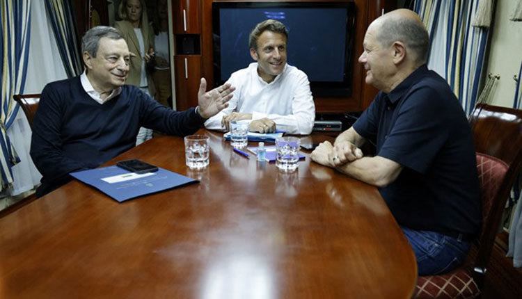 «Πρέπει να τελειώσει ο πόλεμος» συμφώνησαν οι ηγέτες Γαλλίας, Γερμανίας, Ρουμανίας και Ιταλίας. 