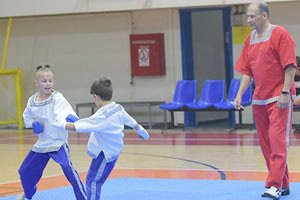 Στιγμιότυπο από τους αγώνες