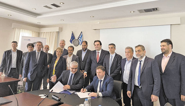 Από την υπογραφή του μνημονίου συνεργασίας του ΙΤΕ με την εταιρεία MOTOR OIL