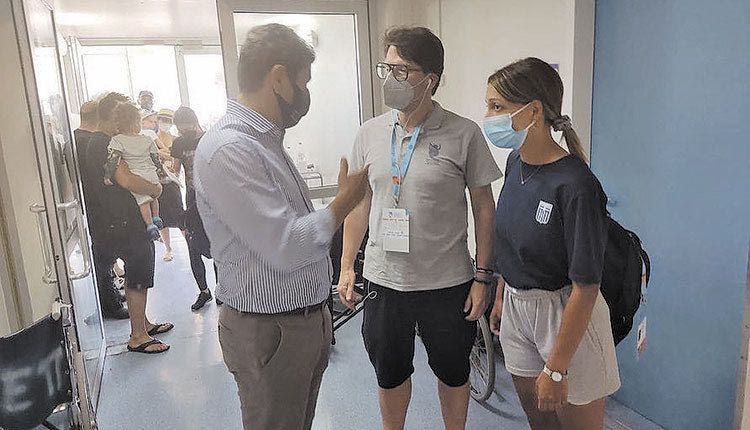 Στο ΠΑΓΝΗ και ο Αυγενάκης