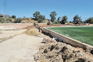 Από τα έργα που γίνονται στο ΒΑΚ