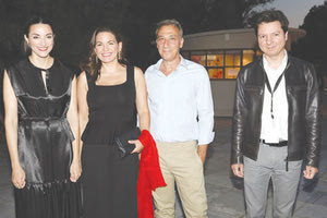 Εκεί στο Ηρώδειο βρέθηκε και η Όλγα Κεφαλογιάννη με τον σύζυγό της, Μίνω Μάτσα.