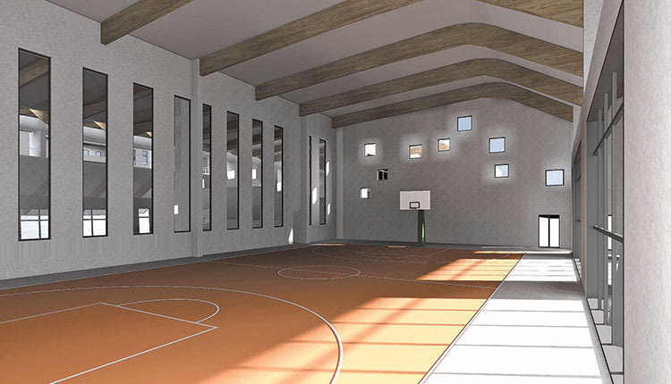 ΜΕ ΚΟΛΥΜΒΗΤΗΡΙΟ, ΚΛΕΙΣΤΟ ΓΥΜΝΑΣΤΗΡΙΟ ΚΑΙ ΓΗΠΕΔΟ ΜΠΑΣΚΕΤ Το αθλητικό κέντρο που αναβαθμίζει τον Άι Γιάννη 