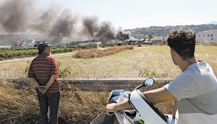 Προβληματισμός  για την περιοχή  όπου συμπίπτουν  βιοτεχνική ζώνη,  οικιστική ζώνη και  αγροτικές εκμεταλλεύσεις