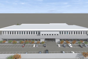 Η μακέτα του αθλητικού κέντρου στον Άι Γιάννη