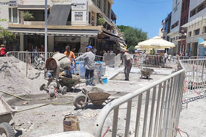 Νέα εμπλοκή στο εργοτάξιο του κέντρου