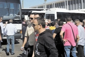 λεωφορεια στο αεροδρομιο