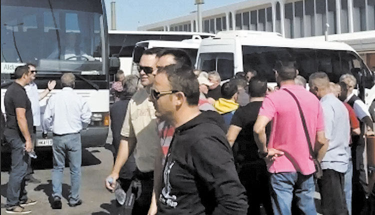 λεωφορεια στο αεροδρομιο