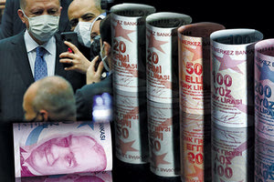 H κατάρρευση της λίρας κλυδωνίζει την Τουρκία