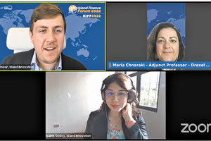 Με το βραβείο Island Finance Forum τιμήθηκε η Δρ. Μαρία Χναράκη