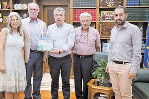 Από τη συνάντηση στην Περιφέρεια Κρήτης ο πρόεδρος της Παγκρητικής Ένωσης