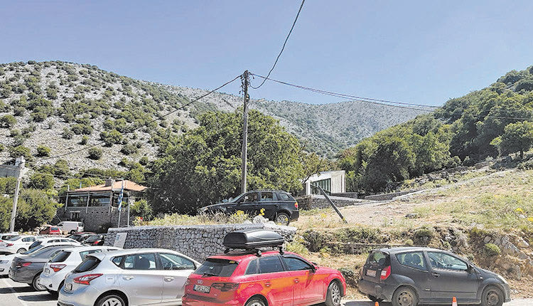 Κτήριο του τουριστικού περιπτέρου Ψυχρού