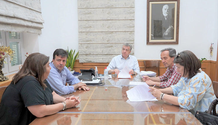 Σύμβαση για το ρέμα Κατσαμπά   υπέγραψε ο Περιφερειάρχης Σταύρος Αρναουτάκης.