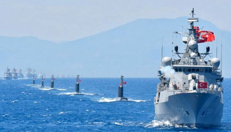 έξοδος του τουρκικού Πολεμικού Ναυτικού