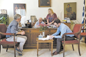 Συμβάσεις για ασφαλτοστρώσεις του Δήμου Ηρακλείου