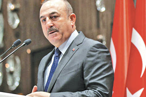 ο υπουργός Εξωτερικών της Τουρκίας Μεβλούτ Τσαβούσογλου