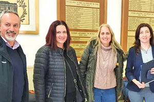 Από παλιότερη συνάντηση των διοργανωτών του συνεδρίου ηφαιστειολογίας