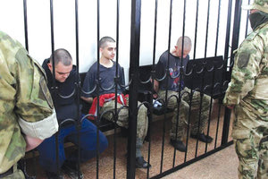 θανατικές καταδίκες των Βρετανών στο Ντονέτσκ