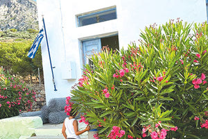 ο μοναδικός μαθητής της πρώτης δημοτικού στην Τέλενδο