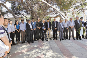 τελετή μνήμης των 62 Μαρτύρων που εκτελέστηκαν από τα γερμανικά στρατεύματα κατοχής