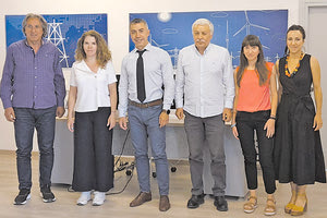 συνάντηση με τον κοσμήτορα της Σχολής Μηχανικών του ΕΛΜΕΠΑ Δρ. Μανώλη Καραπιδάκη είχε ο αντιπεριφερειάρχης Περιβάλλοντος Νίκος Ξυλούρης