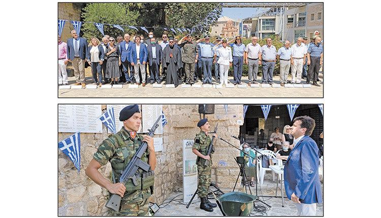 Τίμησαν τους Κρητικούς πατριώτες που αιχμαλωτίστηκαν στη στοά Μακάσι στις 15 Ιουνίου 1943 από τους Γερμανούς
