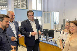 Από την επίσκεψη Πιερρακάκη στα Χανιά