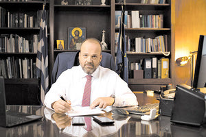 Ο Διοικητής της Δημόσιας Υπηρεσίας Απασχόλησης, Σπύρος Πρωτοψάλτης