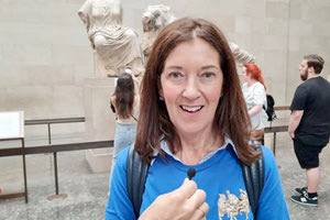 Η συμβολική κίνηση της Βικτώριας Χίσλοπ στο Βρετανικό Μουσείο για τα γλυπτά του Παρθενώνα