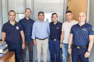 Με τον υφυπουργό αθλητισμού Λ. Αυγενάκη συναντήθηκε αντιπροσωπεία της Ένωσης Αστυνομικών Υπαλλήλων νομού Ηρακλείου