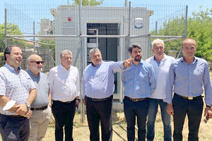 Εγκαινιάστηκε ο Αστικός Σταθμός παρακολούθησης της αέριας ρύπανσης στο Στάδιο Χανίων παρουσία του περιφερειάρχη Κρήτης