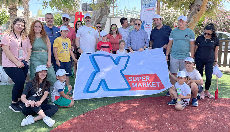 οι παρκοδράσεις των Super  markets Χαλκιαδάκης