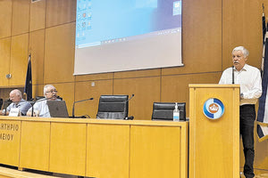 Από το συνέδριο DEMSEE ο αντιπεριφερειάρχης Περιβάλλοντος Νίκος Ξυλούρης