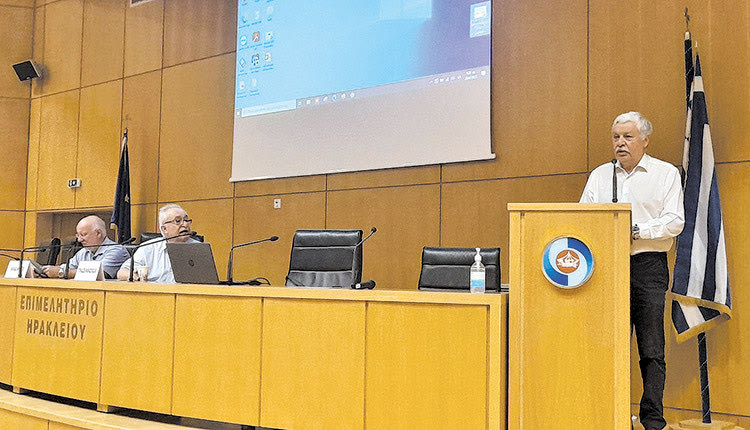 Από το συνέδριο DEMSEE ο αντιπεριφερειάρχης Περιβάλλοντος Νίκος Ξυλούρης