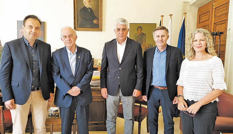 Συνάντηση Λαμπρινού με τον προέδρο της ΚΕΔΕ