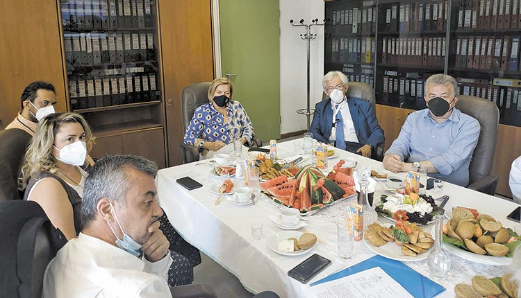 Συνάντηση Αρναουτάκη με Χατζηχριστοδούλου