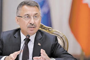 Ο αντιπρόεδρος της Τουρκίας Φουάτ Οκτάι