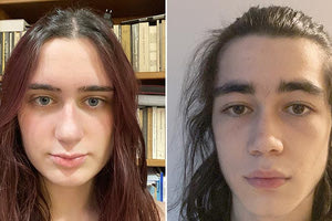 H Αριάδνη Kουτσουράκη και o δίδυμος αδελφός της Ιωάννης