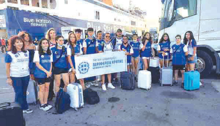 Αναχώρηση Αποστολών Ανατολικής Κρήτης για το Πανελλήνιο Κ16 