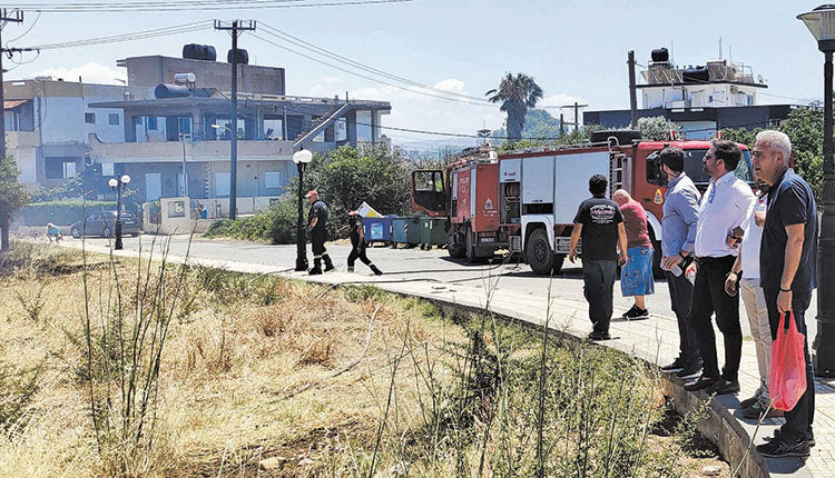 Τα αίτια της νέας πυρκαγιάς διερευνά το ανακριτικό της Π.Υ. Ηρακλέιου 