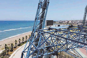 Άρχισε η τοποθέτηση του στεγάστρου στο Παγκρήτιο στάδιο