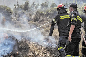 Από την προηγούμενη Δευτέρα 250 Ευρωπαίοι δασοπυροσβέστες βρίσκονται στην Ελλάδα